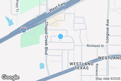 Map image of the property - 10108 Chapel Oak Trail