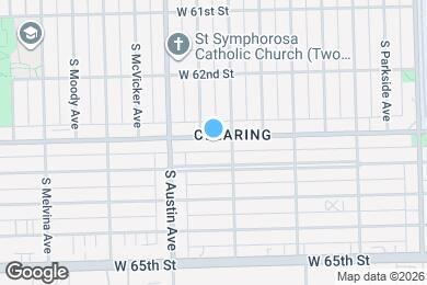 Map image of the property - 5919 W 63rd St