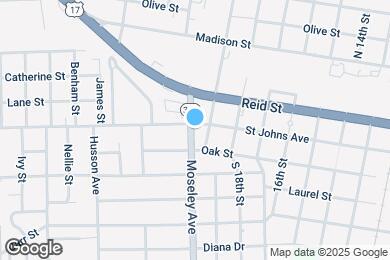 Map image of the property - 101 Moseley Ave