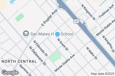 Map image of the property - 357 N Grant St