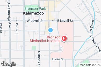 Map image of the property - 525 S Burdick St