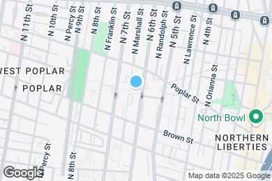 Map image of the property - Marshall Square Apartments