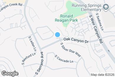 Map image of the property - 971 S Flintridge Way