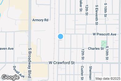 Map image of the property - 617 Montrose St