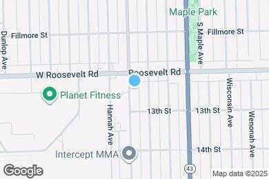 Map image of the property - 1218 Circle Ave