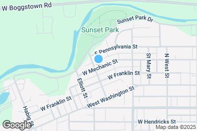 Map image of the property - 484 W Mechanic St