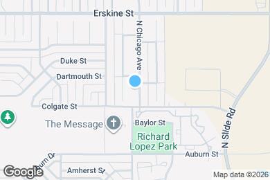 Map image of the property - 309 N Chicago Ave