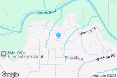Map image of the property - 3512 Waldrop Trail