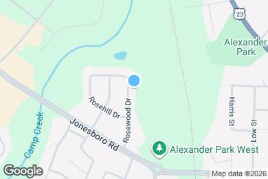 Map image of the property - 190 Rosewood Dr