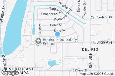 Map image of the property - 4421 Perch St