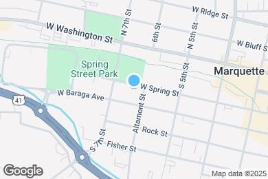 Map image of the property - 513 W Spring St