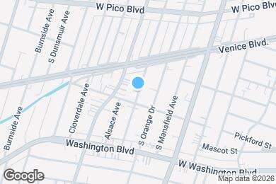 Map image of the property - 1737 S Sycamore Ave