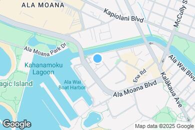 Map image of the property - 1700 Ala Moana Blvd