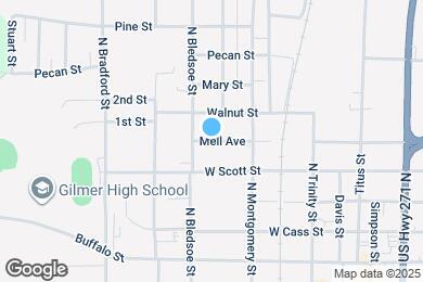 Map image of the property - 609 Mell Ave