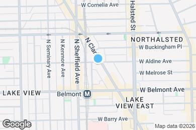 Map image of the property - 3264 N Clark