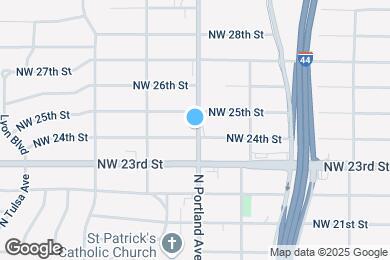 Map image of the property - 3701 NW 24th St