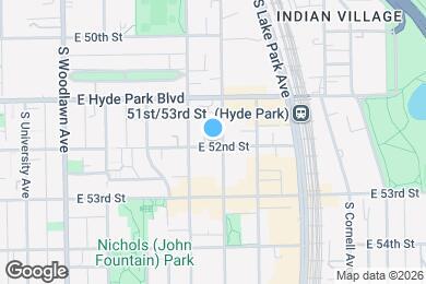 Map image of the property - 5142 S Blackstone Ave