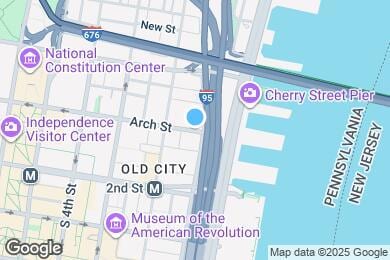 Map image of the property - 107 Arch St