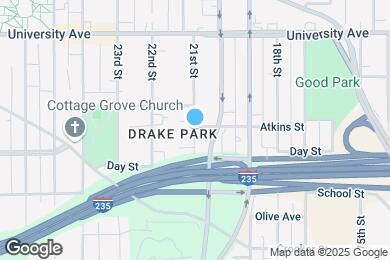 Map image of the property - 1067 21st St