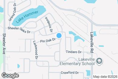 Map image of the property - 1280 Pin Oak Dr