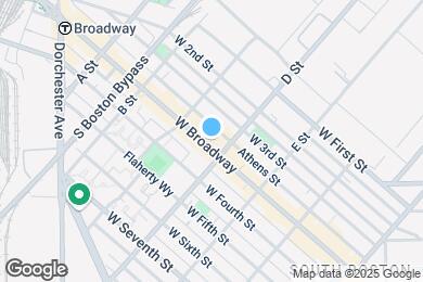 Map image of the property - 270 W Broadway