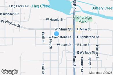 Map image of the property - 302 W Sandstone St