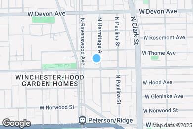 Map image of the property - 1750 W Granville Ave