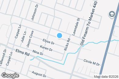 Map image of the property - 1202 Anna Lee Dr