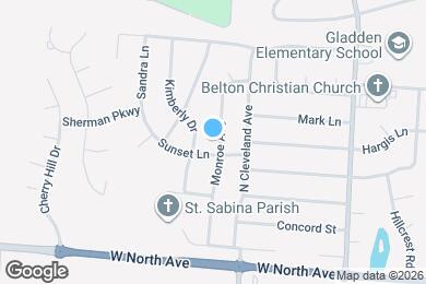 Map image of the property - 303 Monroe Ave