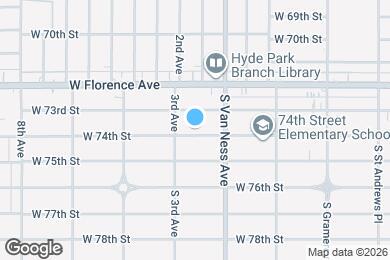 Map image of the property - 2307 W 74th St