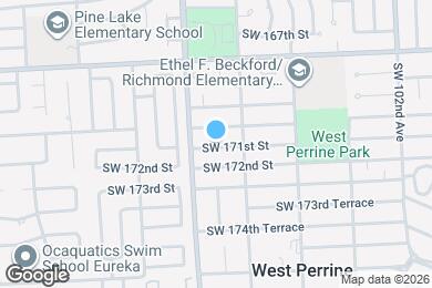 Map image of the property - 10591 SW 171st St
