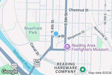 Map image of the property - 414 Pine St