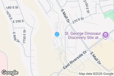 Map image of the property - Red Rock Ridge Student Housing