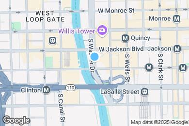 Map image of the property - 331 W Wacker Dr