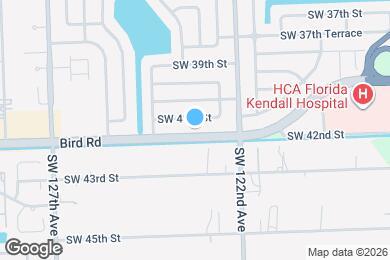 Map image of the property - 12305 SW 42nd St