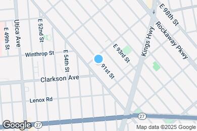 Map image of the property - 302 E 91st St