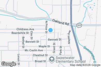 Map image of the property - 405 Beardshire St