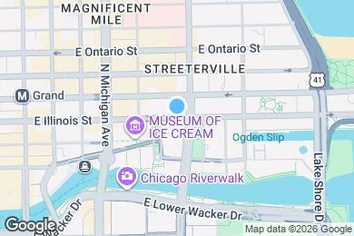 Map image of the property - 222 E Illinois St