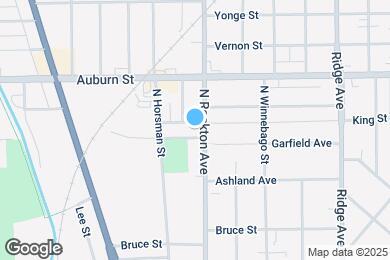 Map image of the property - 1005 Garfield Ave