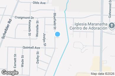 Map image of the property - 3180 Bluefield St