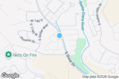Map image of the property - 810 S Dixie Dr