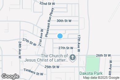 Map image of the property - 1817 28th St W