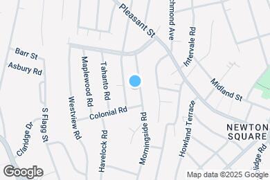 Map image of the property - 34 Morningside Rd