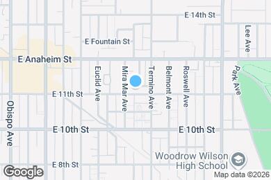Map image of the property - 3901 E 11th St