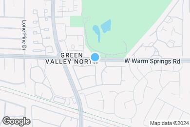 Map image of the property - Sage at Green Valley