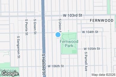 Map image of the property - 10420 S Union Ave
