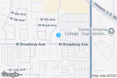 Map image of the property - 743 S Del Rio Ct