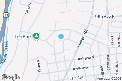 Map image of the property - 1111 12th St N