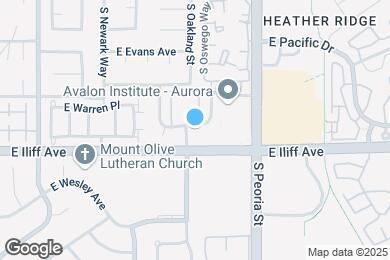 Map image of the property - 2280 S Oswego Way