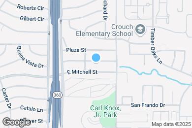 Map image of the property - 2808 Buena Vista Dr